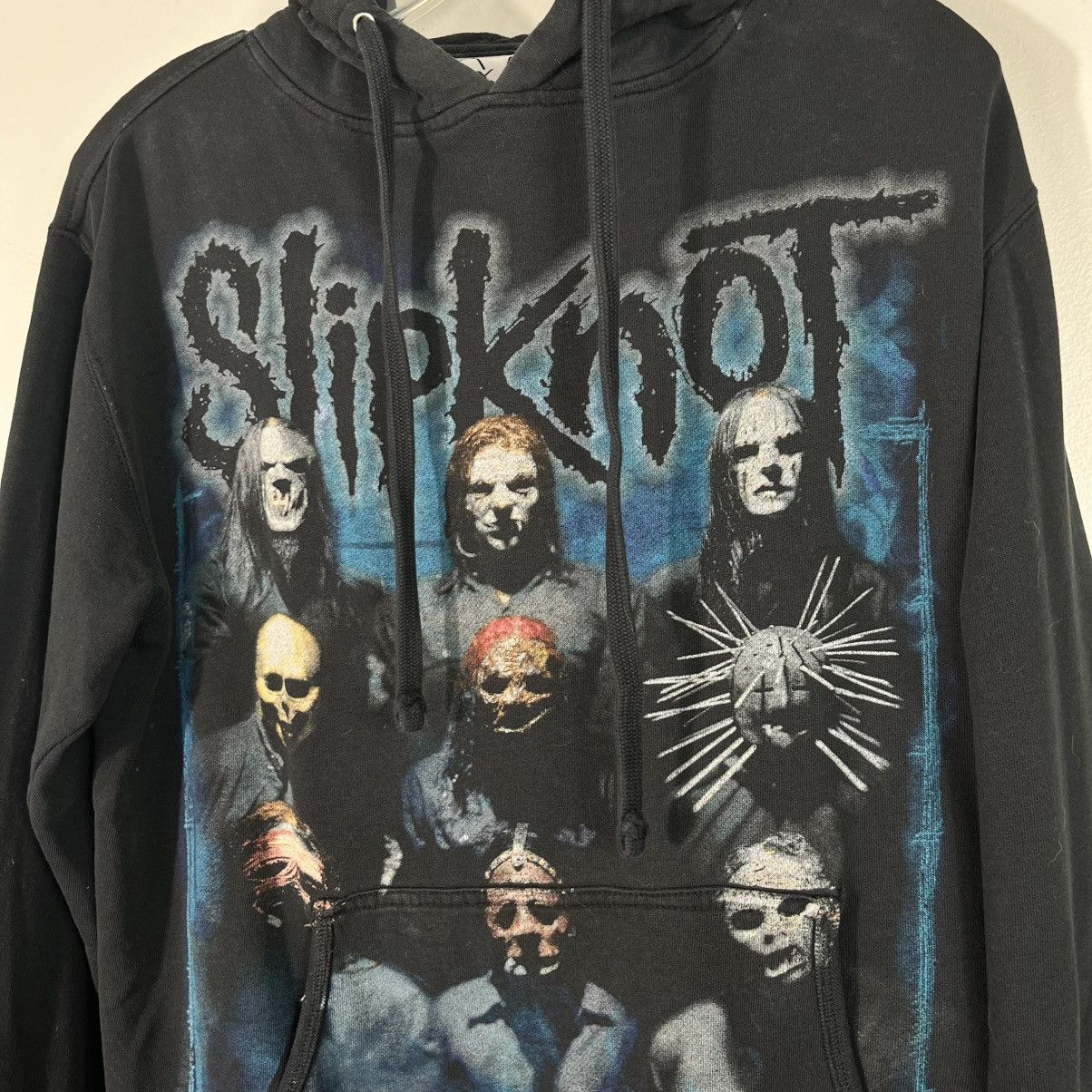 Vintage Y2K 2005 Vintage Slipknot AOP Hoodie Small Goth Corey Taylor Size US S / EU 44-46 / 1 - 2 Thumbnail