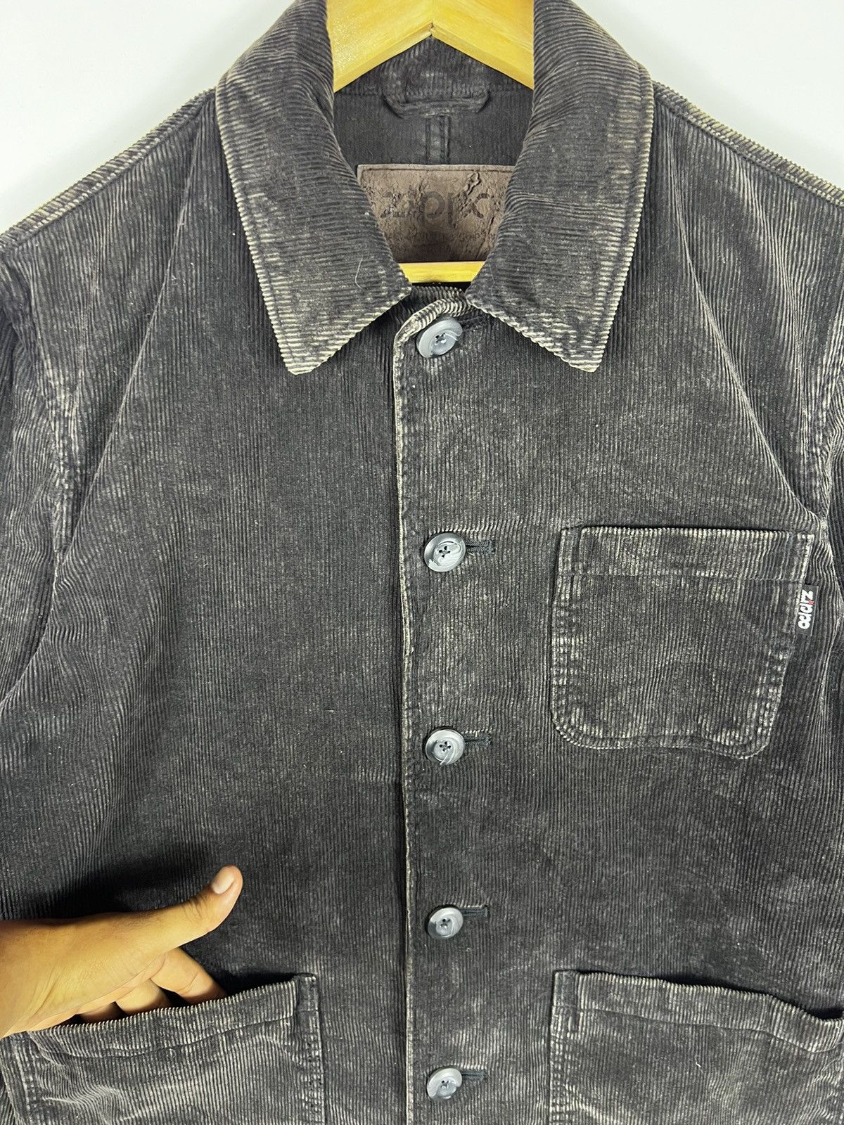 Vintage 🔥 ZIPPO CORDUROY CHORE JACKET - M Size US M / EU 48-50 / 2 - 4 Thumbnail