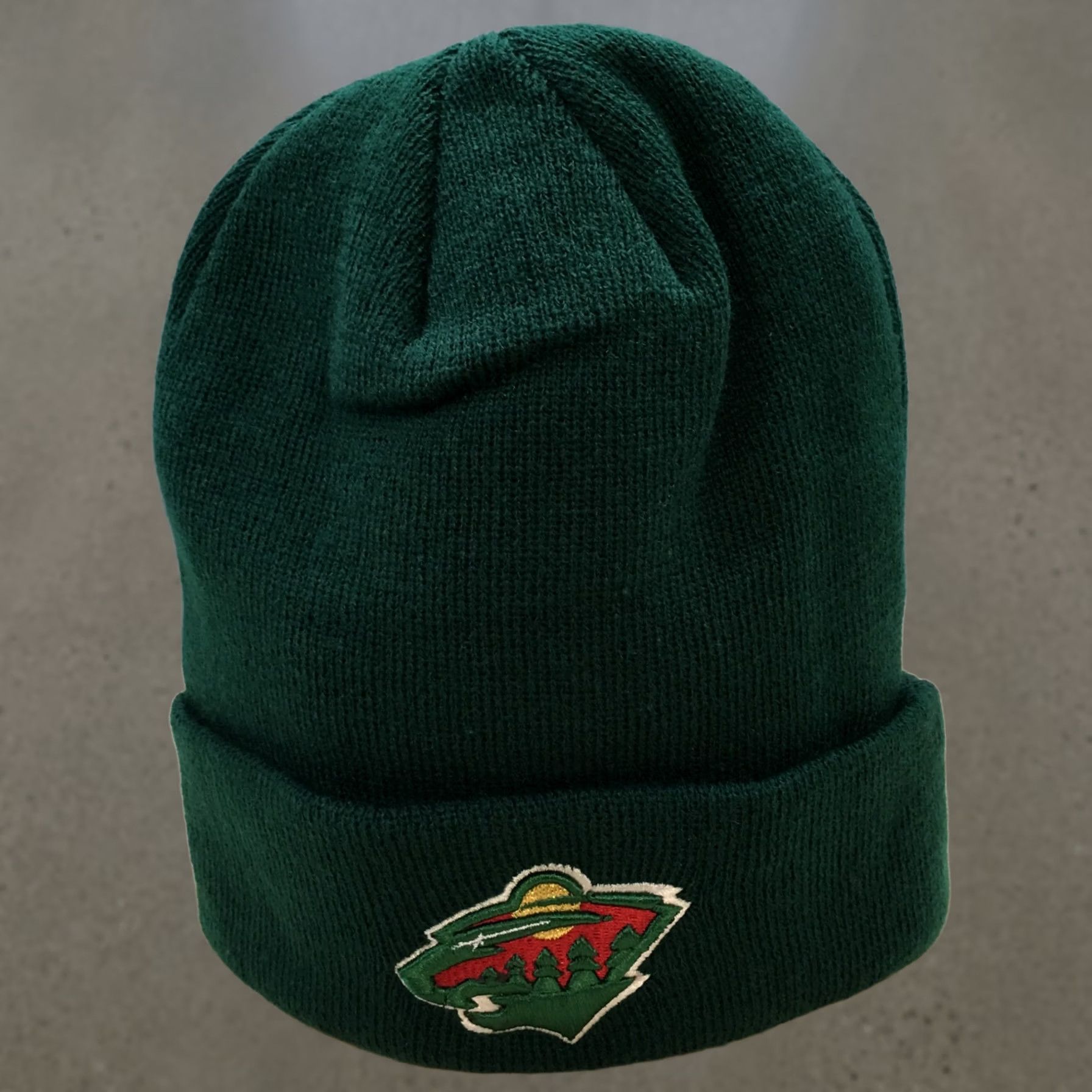 Zephyr Minnesota Twins Zephyr Beanie Cap Hat Mens Green OS Embroidered Logo Size ONE SIZE - 1 Thumbnail