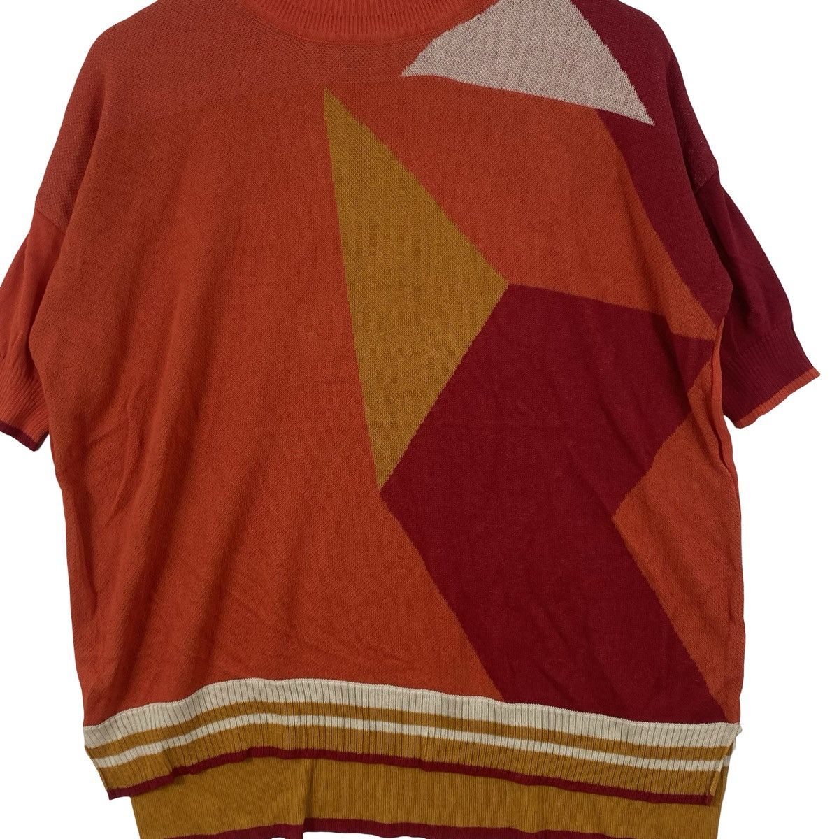 Vintage Vintage SUPER LADY by Kansai Yamamoto Abstract Geometric Size L / US 10 / IT 46 - 6 Thumbnail