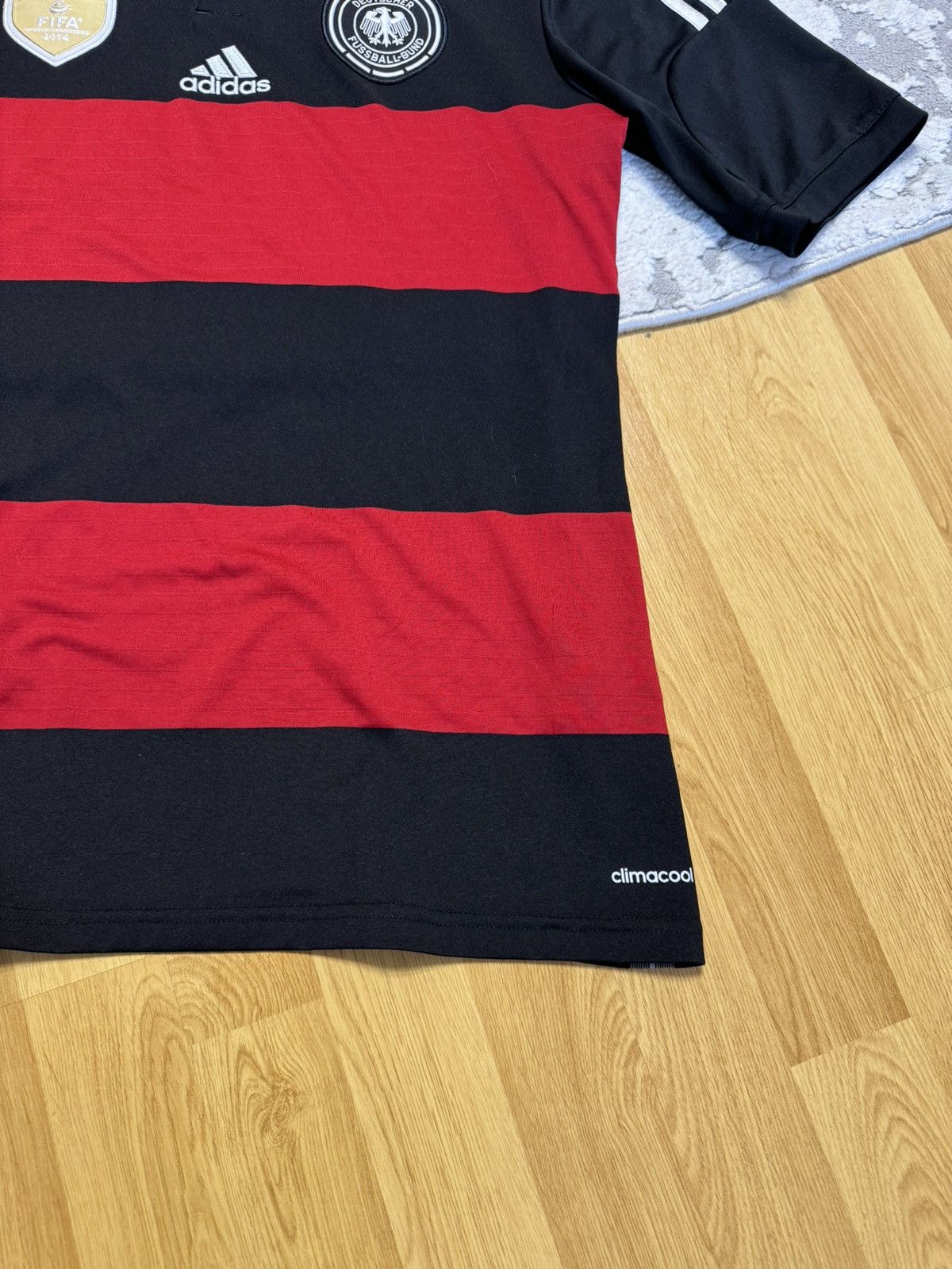 Adidas × Vintage 2013/2014 Germany National Adidas Away Soccer Jersey Size US M / EU 48-50 / 2 - 6 Thumbnail