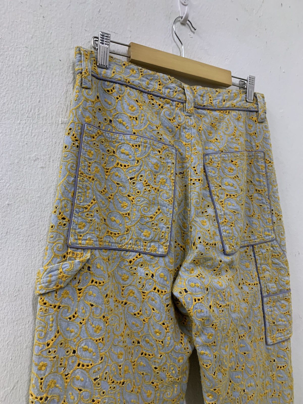 X-Girl RARE Carpenter Pants Paisley Embroidery Size 28" / US 6 / IT 42 - 7 Thumbnail