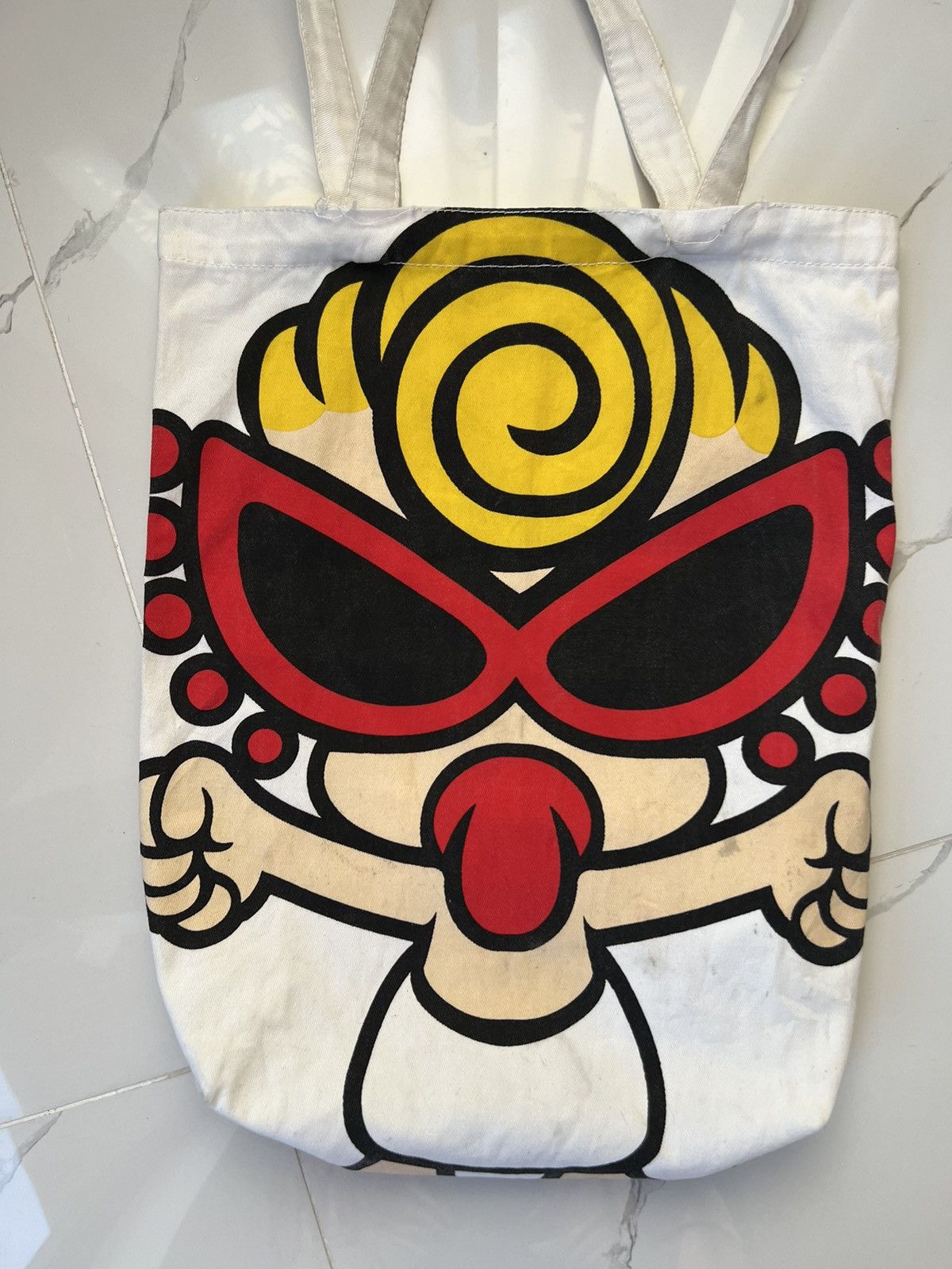 HYSTERIC GLAMOUR MINI MOST AWESOME SMILE RARE Y2K TOTE BAG