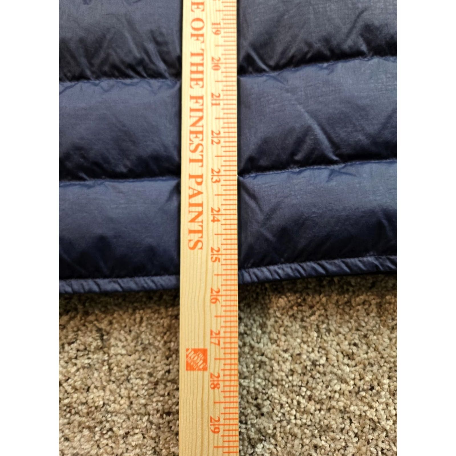 Outdoor Voices Outdoor Voices Puffer Vest Mens M Blue Down Quilted Snaps Front Pockets Vest Size US M / EU 48-50 / 2 - 7 Thumbnail