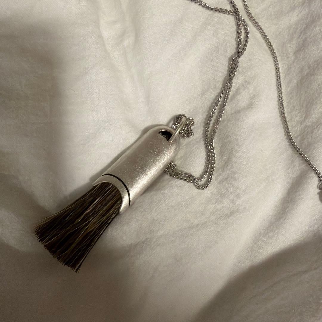 Lemaire LEMAIRE Brush Motif Necklace Silver One Size Size ONE SIZE - 4 Thumbnail