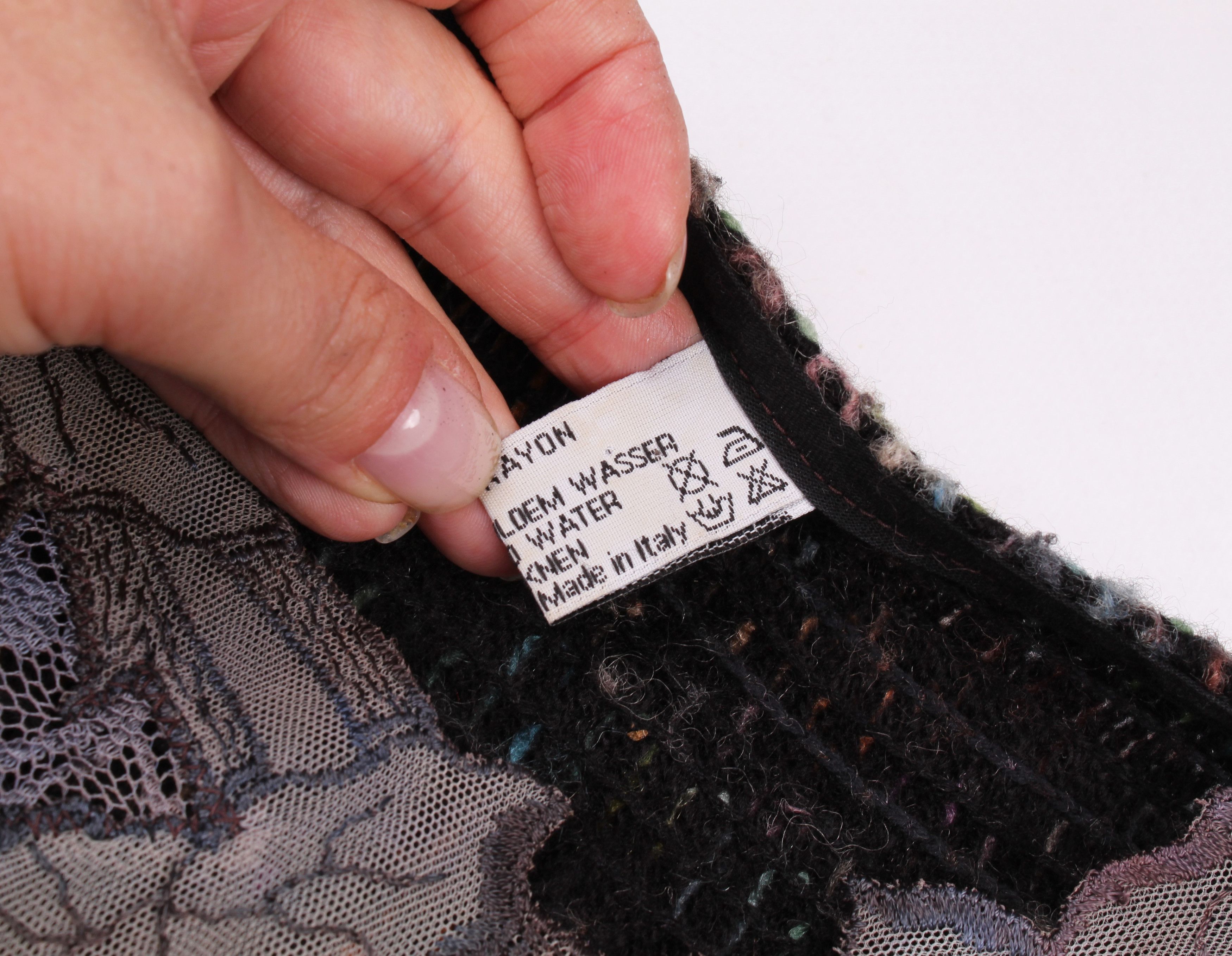 Vintage Vintage 80's Stunning Italian Oversized Detailed Sweater Size ONE SIZE - 9 Thumbnail
