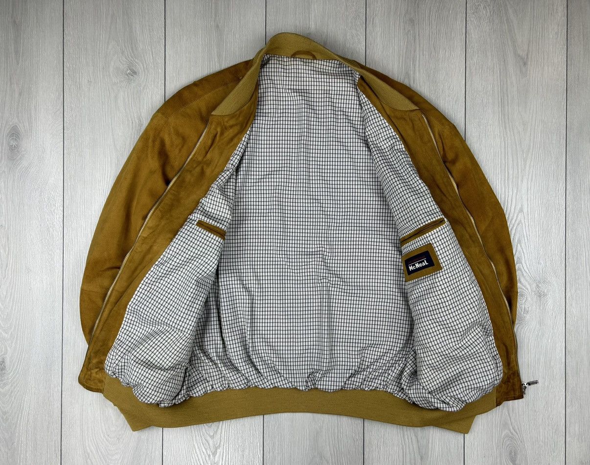 Vintage Vintage Leather Bomber Jacket size L - XL Size US L / EU 52-54 / 3 - 5 Thumbnail