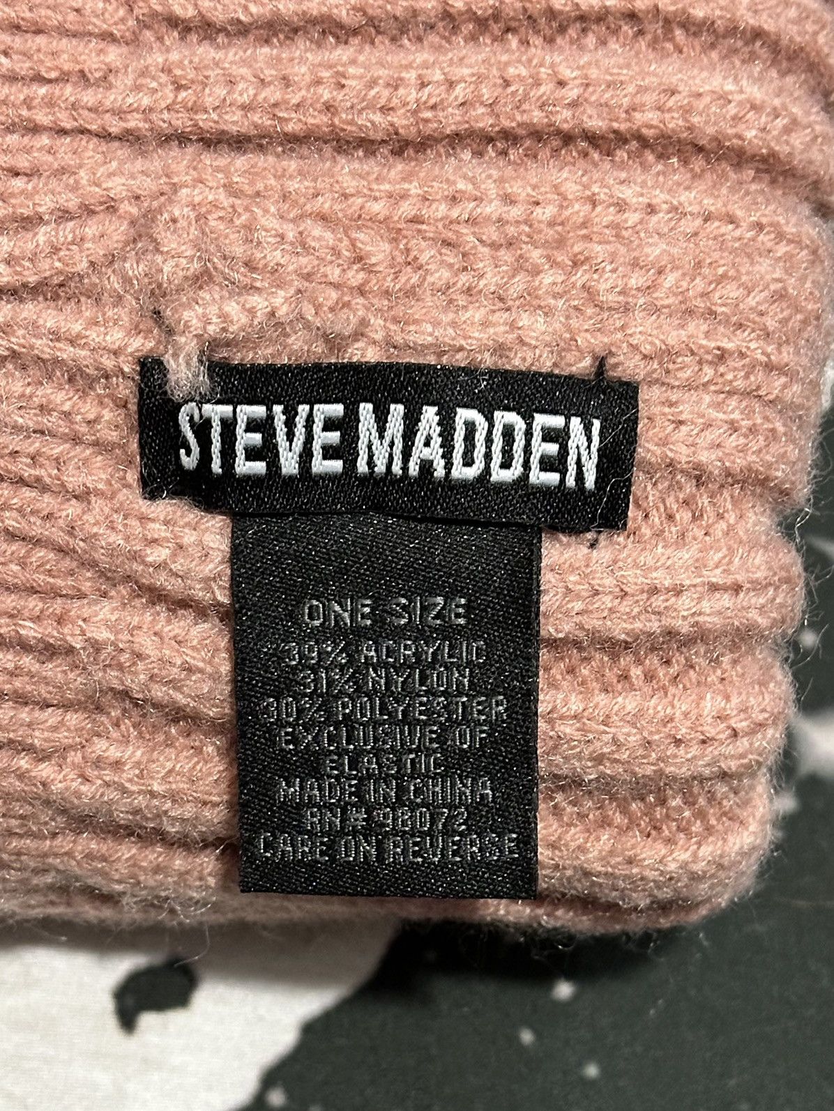 Steve Madden Steve Madden Knit Style Beanie Hat Size ONE SIZE - 4 Thumbnail