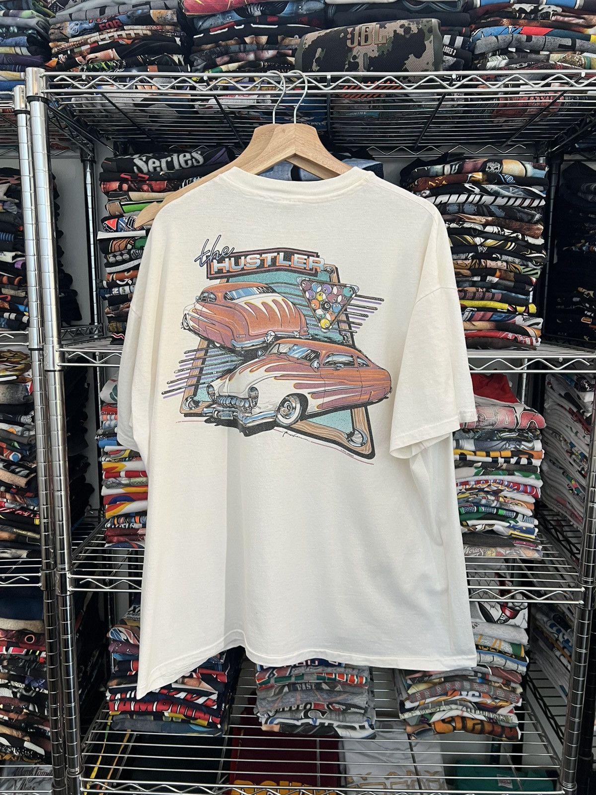 Hanes 1992 Herbies The Hustler Hot Rods Muscle Cars Single Stitch Size US XXL / EU 58 / 5 - 1 Thumbnail