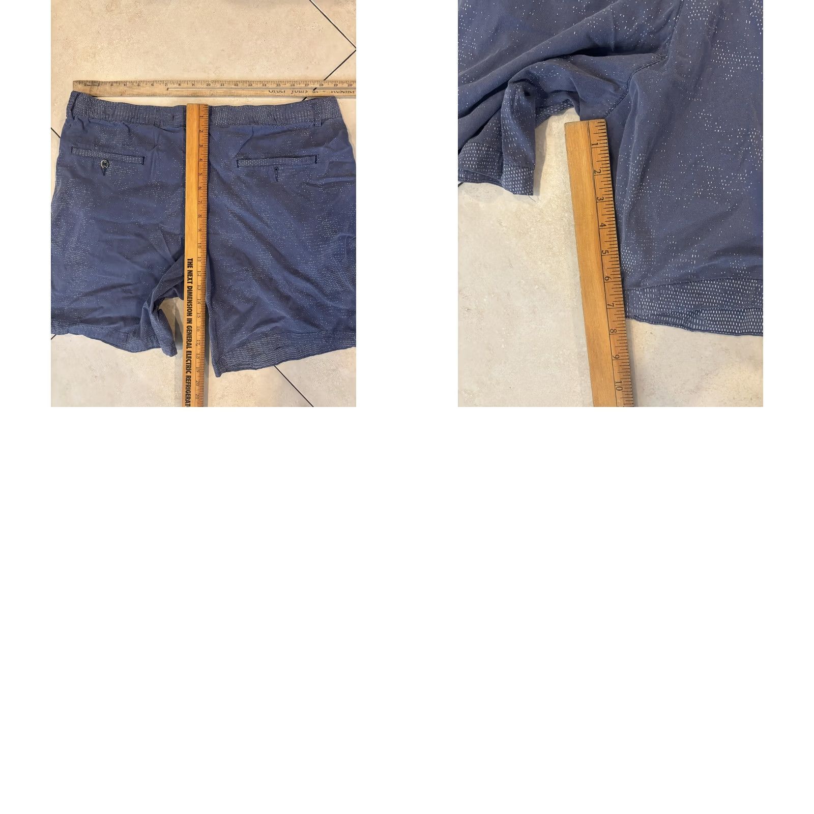 Robert Graham Robert Graham Mens Shorts 36 Classic Fit Stretch Pattern Casual Summer Golf Chin Size US 36 / EU 52 - 8 Thumbnail