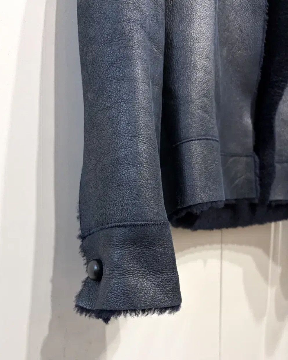 Helmut Lang Helmut Lang Lambskin Shearling Leather Jacket Size XS / US 0-2 / IT 36-38 - 4 Thumbnail