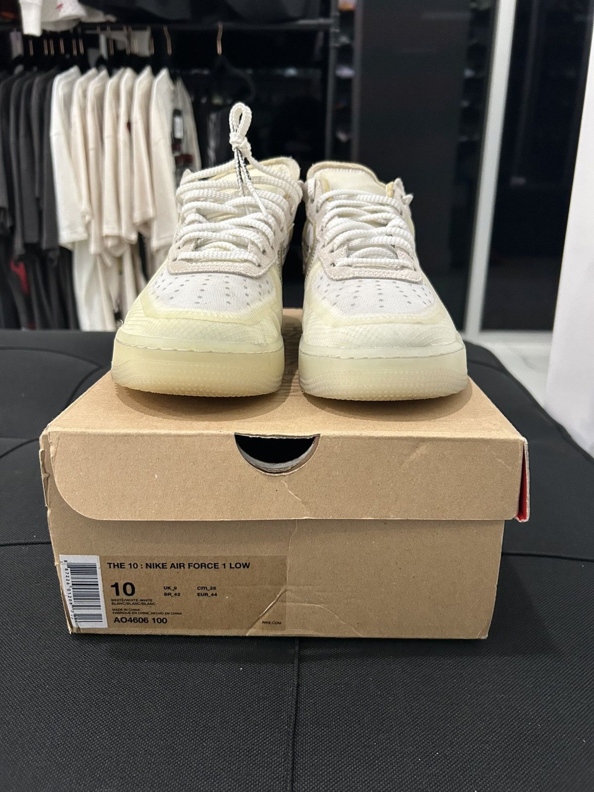 Nike × Off-White Nike Air Force 1 Low Off White Size US 10 / EU 43 - 1 Thumbnail