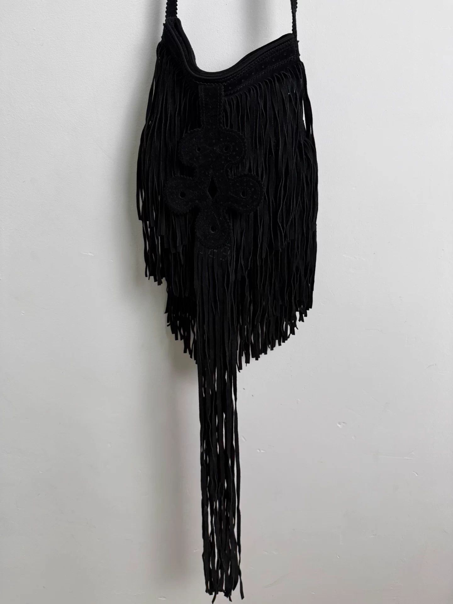 Jean Paul Gaultier Jean Paul Gaultier suede tassel crossbody bag Size ONE SIZE - 3 Thumbnail