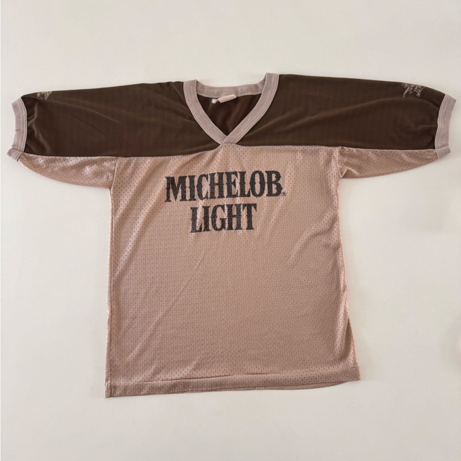 Vintage VTG Michelob Light T Shirt Size M / US 6-8 / IT 42-44 - 9 Thumbnail