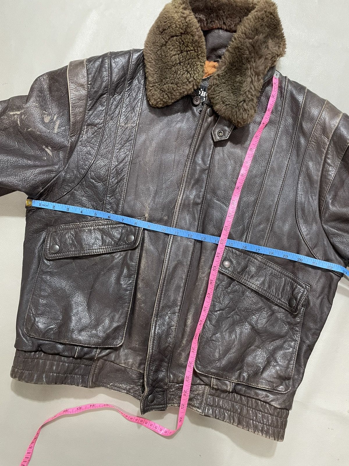 Vtg Issey Miyake Design Leather Fur Jacket D'hommeA'Homme