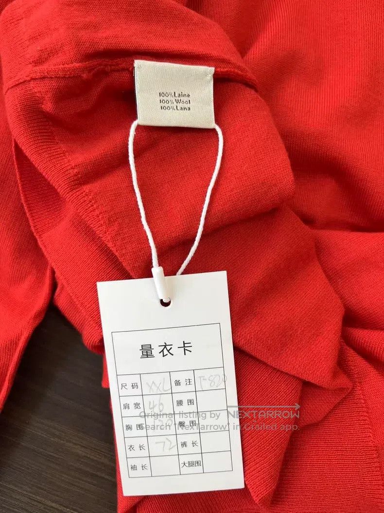 Hermes Hermes Knitted wool T-shirt Size US XXL / EU 58 / 5 - 4 Thumbnail