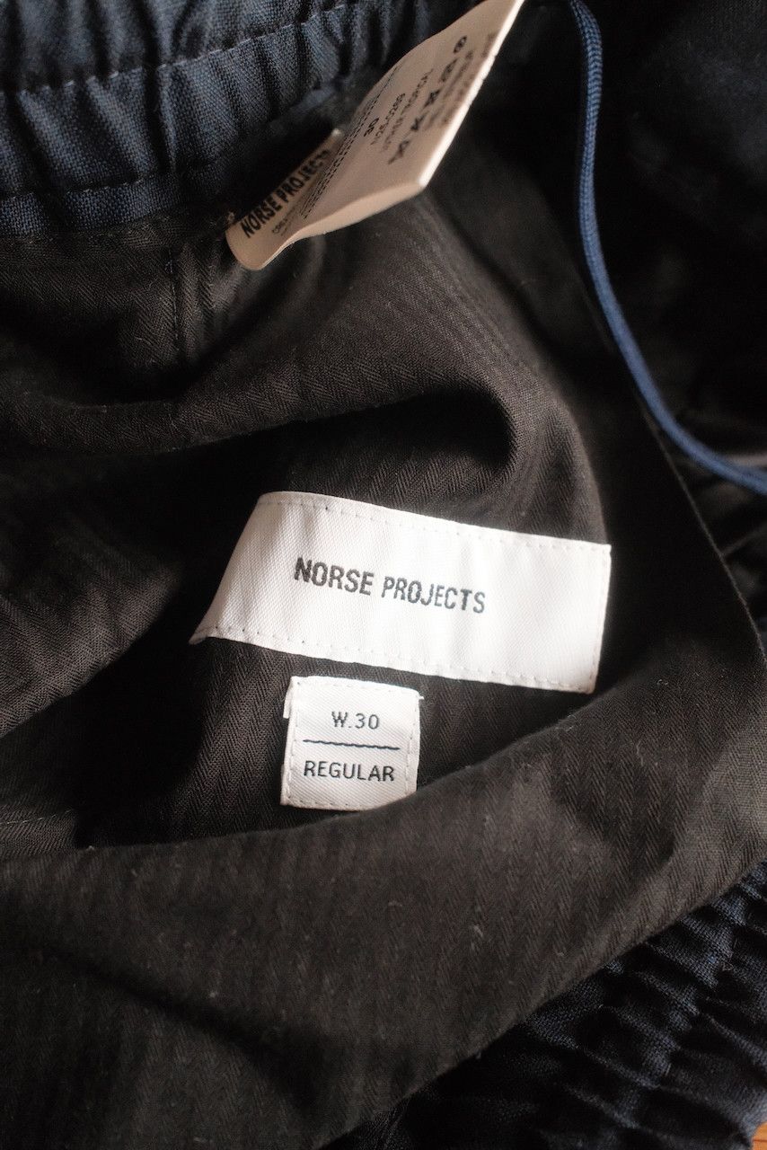 Norse Projects Luther Tropical Wool Mohair Trousers Size US 30 / EU 46 - 4 Thumbnail