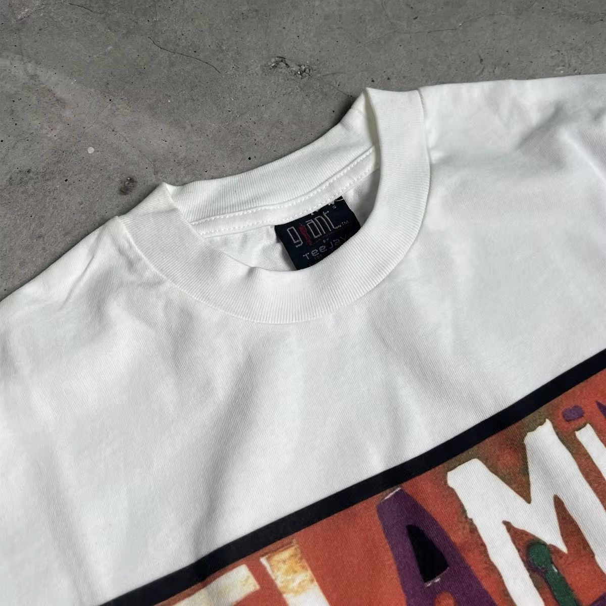 Japanese Brand × Vintage Band "FLAMING LIPS" Graphic Printed Cotton Washed Tshirt Size US L / EU 52-54 / 3 - 7 Thumbnail