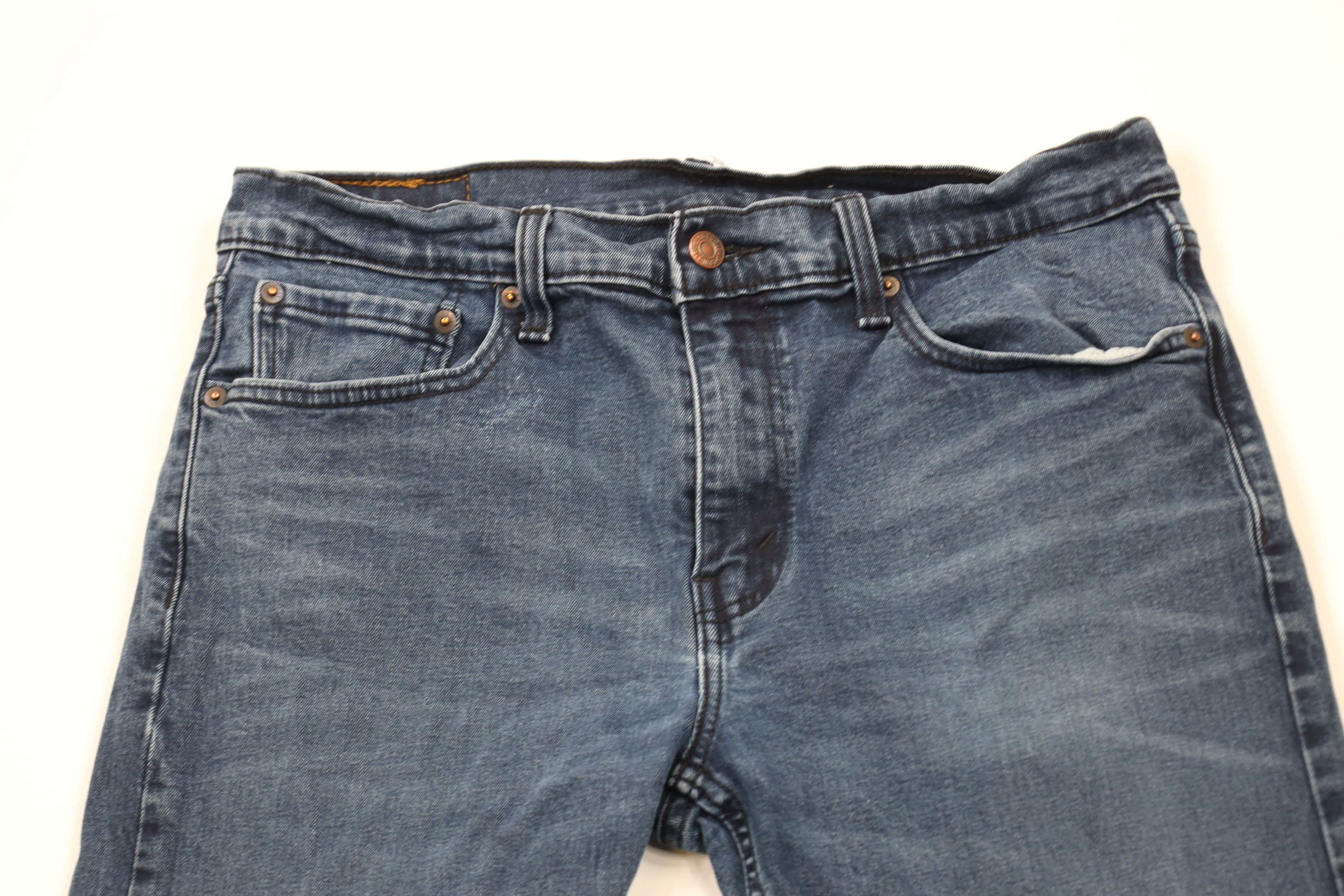 Levi's × Vintage Vintage Y2K Levis 512 Stretch Slim Fit Tapered Leg Jeans Size US 33 - 2 Thumbnail