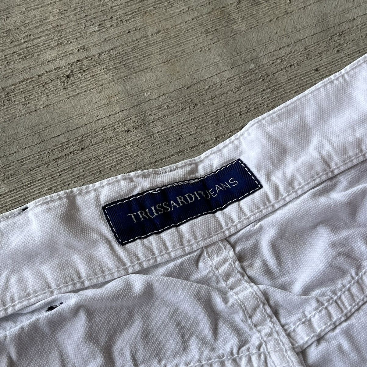 Trussardi Trussardi Jeans Vintage White Pants Denim Size US 32 / EU 48 - 4 Thumbnail