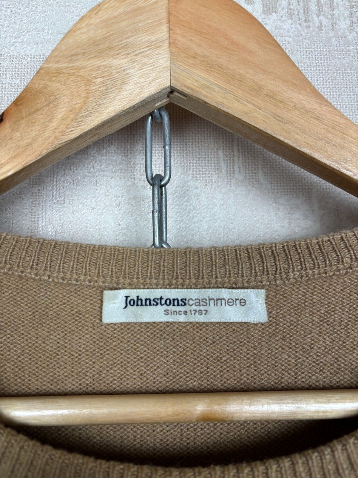 Johnstons Of Elgin Johnstons of Elgin 100% Cashmere Sweater Crew Neck Size 44" Size US XL / EU 56 / 4 - 6 Thumbnail