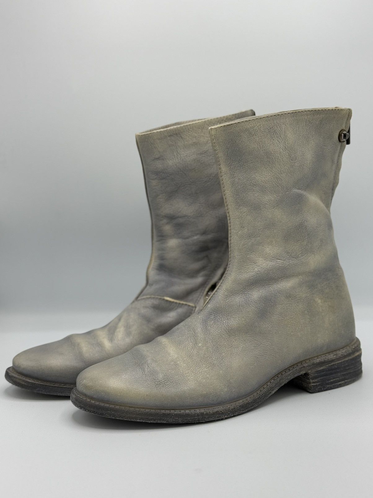 Carol christian poell - Scarred Tornado Zip Boots
