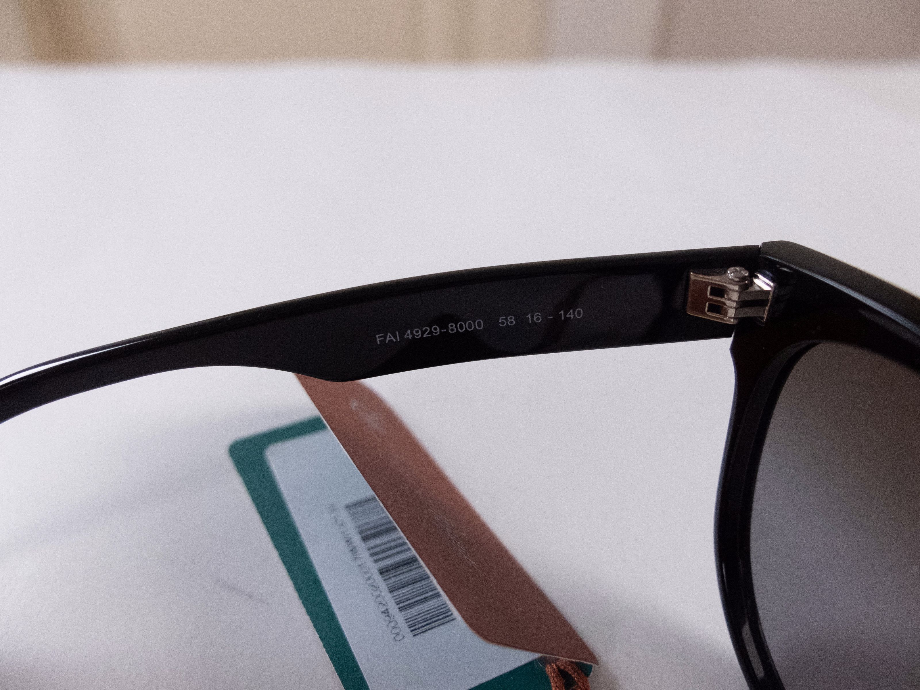 Loro Piana LORO PIANA Freetime black acetate oval N.P.E.L.P. sunglasses Size ONE SIZE - 4 Thumbnail