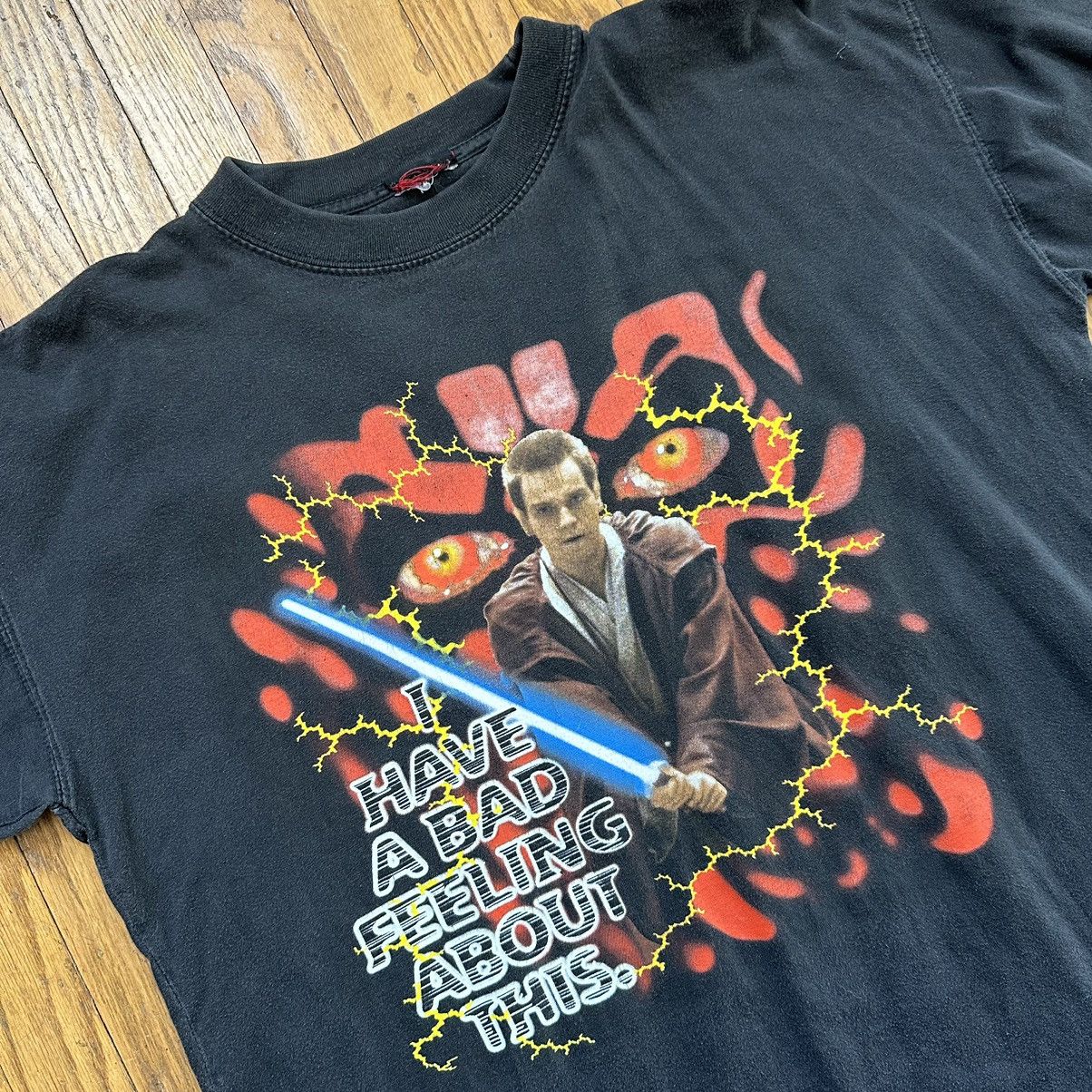 image of Star Wars Phantom Menace T-Shirt in Black, Men's (Size XL)