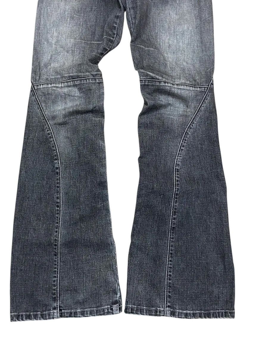 Marithe + Francois Girbaud 🔥 Marithe Francois Girbaud Flared Stretch Denim Pant Size US 29 - 3 Thumbnail