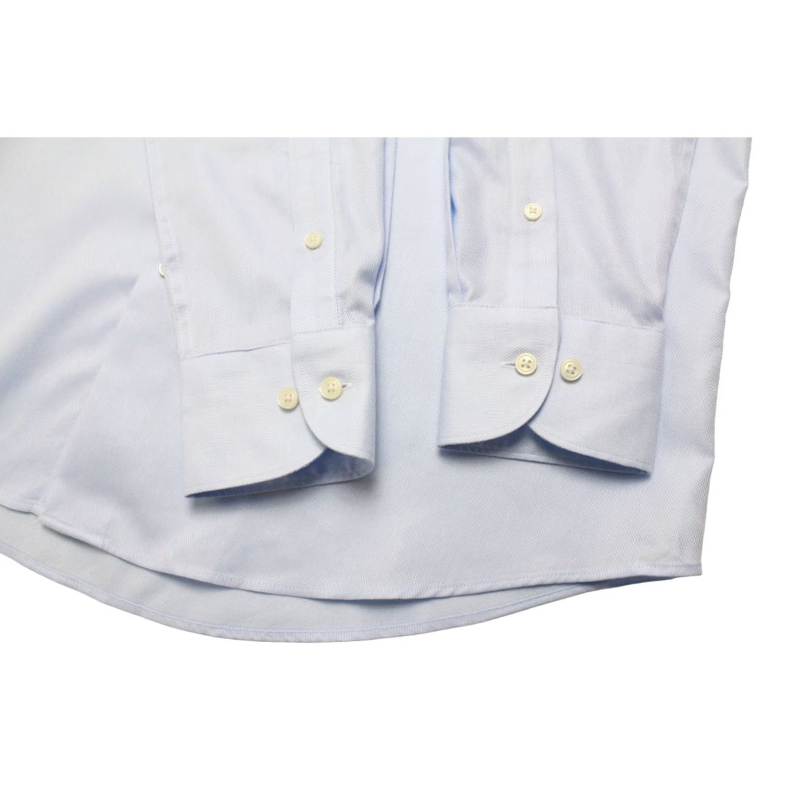 Suitsupply Suitsupply Shirt Mens 41L / 16L Blue Try Slim Fit Formal Men Button Size 42R - 5 Thumbnail