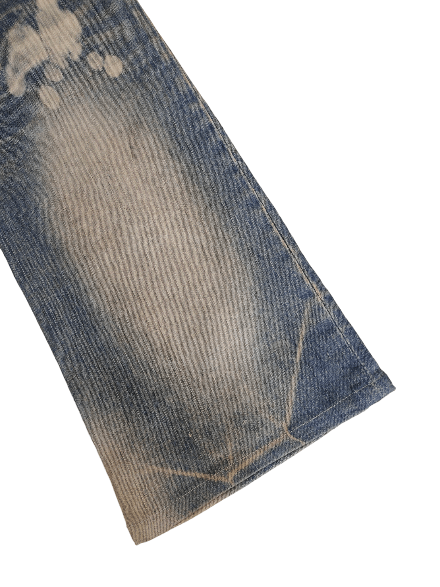 Issey Miyake Flare Jeans Ayuite Issey Miyake Distress Faded Bootcut Y2k Size US 34 / EU 50 - 16 Thumbnail