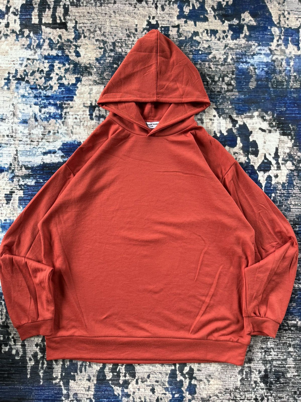 Designer × Katharine Hamnett London 🔥Katharine Hamnett Lab Cut & Sewn Boxy Hoodie Size US M / EU 48-50 / 2 - 1 Thumbnail