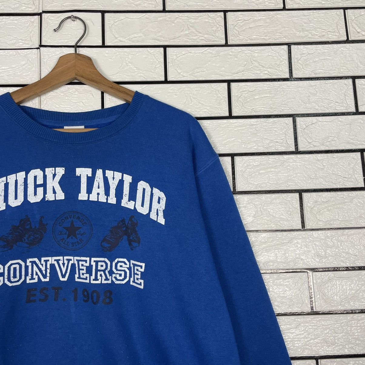 Converse Converse Chuck Taylor Blue Sweatshirt Size US L / EU 52-54 / 3 - 5 Thumbnail