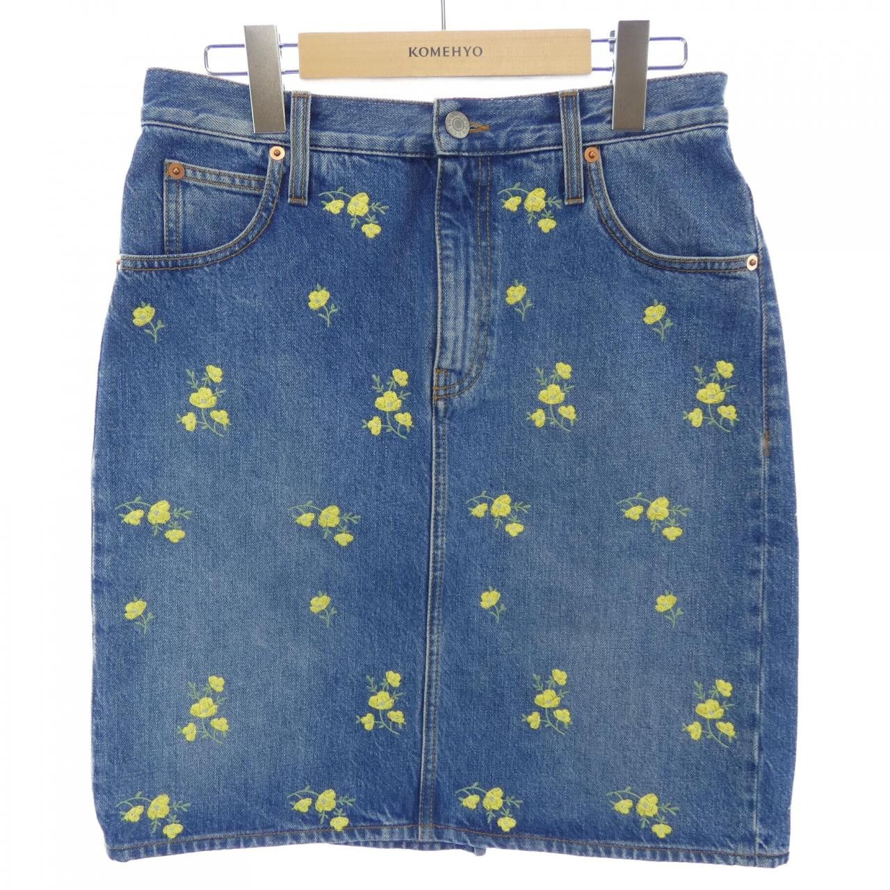 Gucci Gucci Gucci Skirt Textile Skirts 764341XDCPY DUTY FREE for USA Size ONE SIZE - 1 Thumbnail