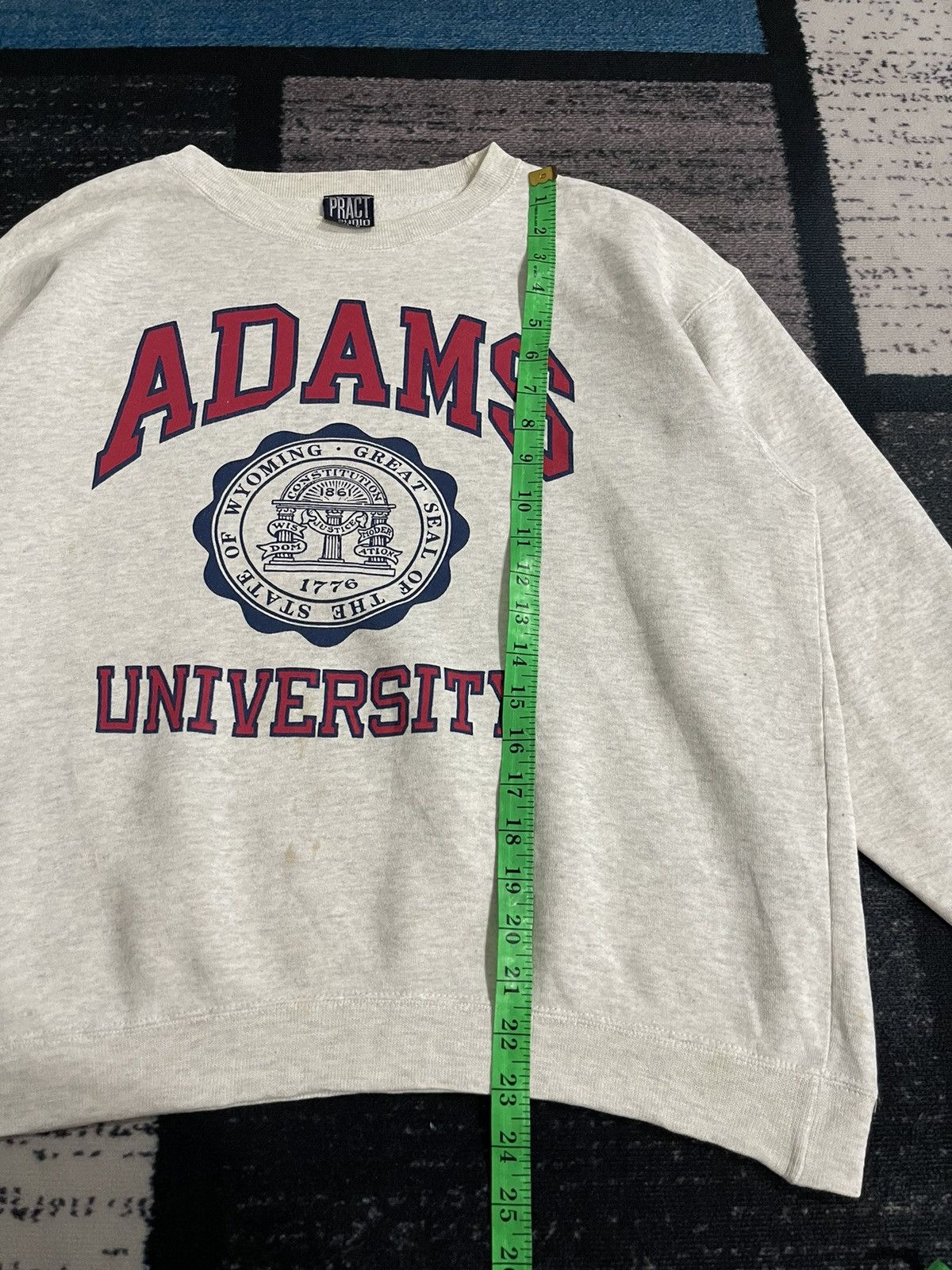 Vintage Vintage University Adams Sweatshirt Size US XL / EU 56 / 4 - 15 Thumbnail