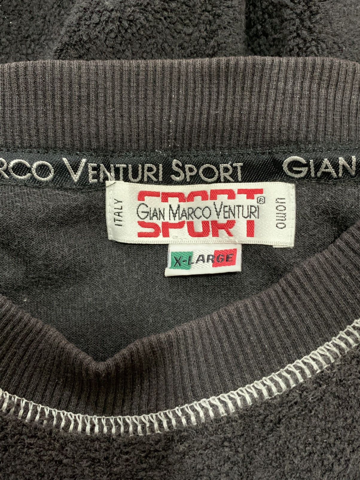 GianMarco Venturi Vintage Gianmarco Black XL Sweatshirt Size US XL / EU 56 / 4 - 13 Thumbnail