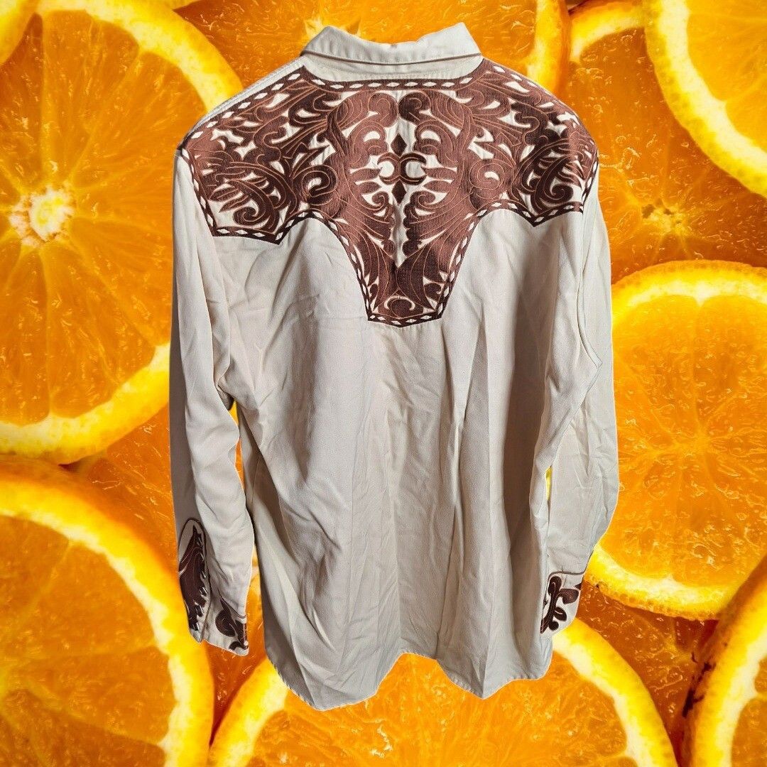 Other Scully Western Shirt Embroidered Cowboy Rodeo Long Sleeve Ta Size US L / EU 52-54 / 3 - 8 Thumbnail