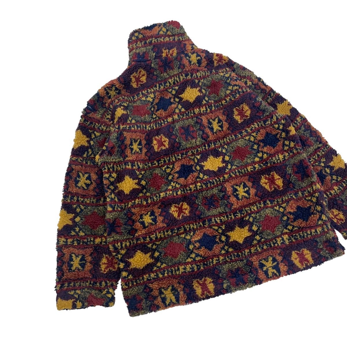 Art Comes First ⚡️Vintage Ratonlaveur Printed Sherpa Fleece Half Zip Sweater Size US L / EU 52-54 / 3 - 10 Thumbnail