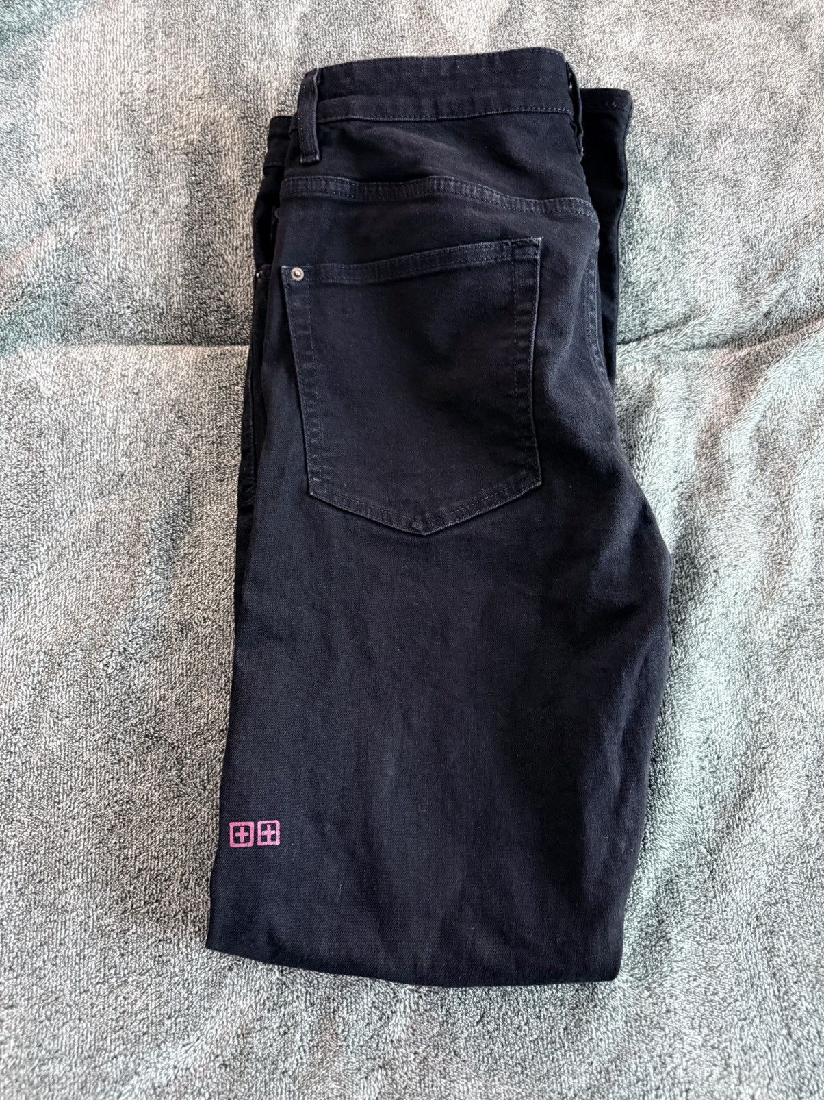 Ksubi Ksubi Chitch Black Denim Jeans Size US 34 / EU 50 - 3 Thumbnail