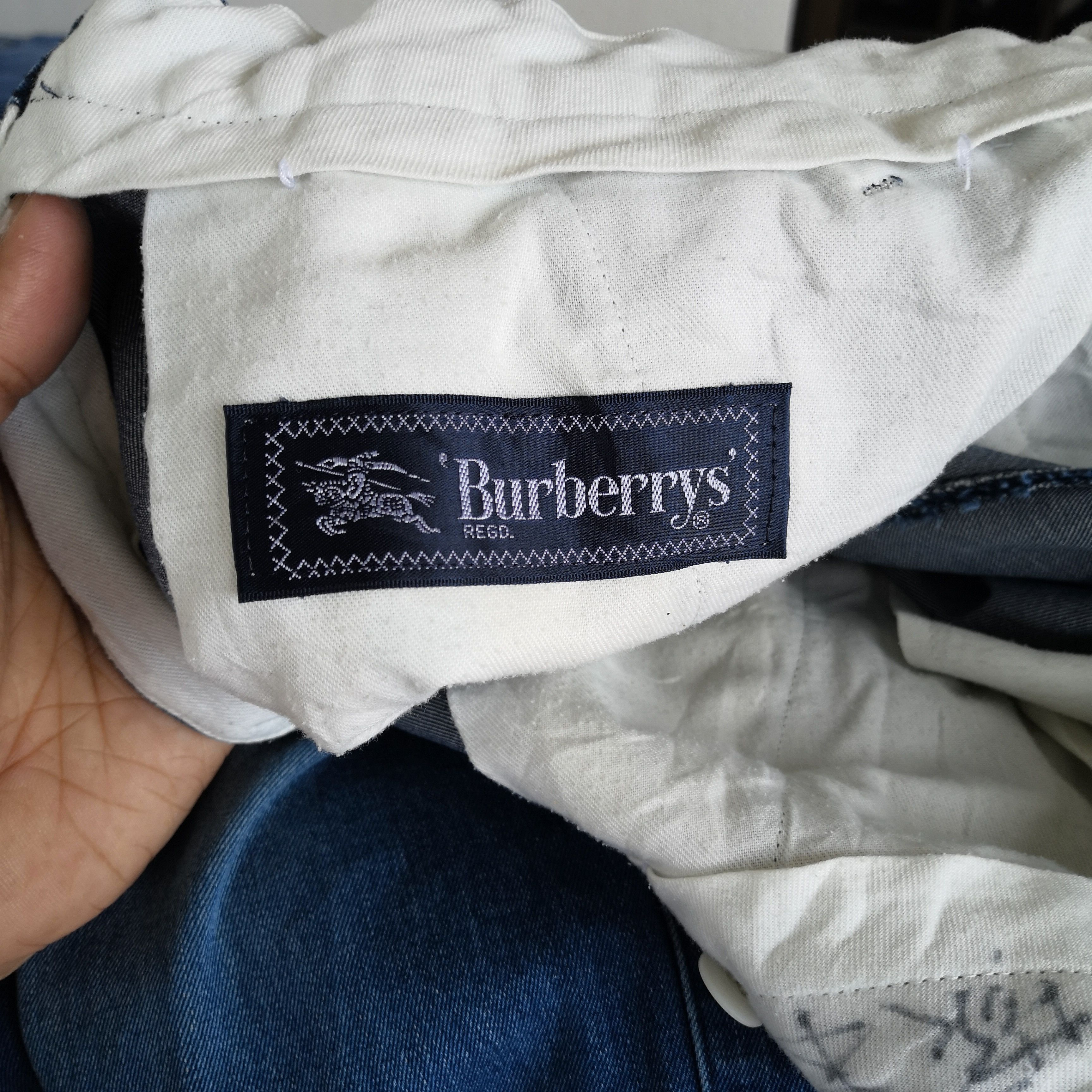 Burberry Vintage Burberry Trousers Burberry's Cut Off Pants Trousers Size 28" / US 6 / IT 42 - 7 Thumbnail