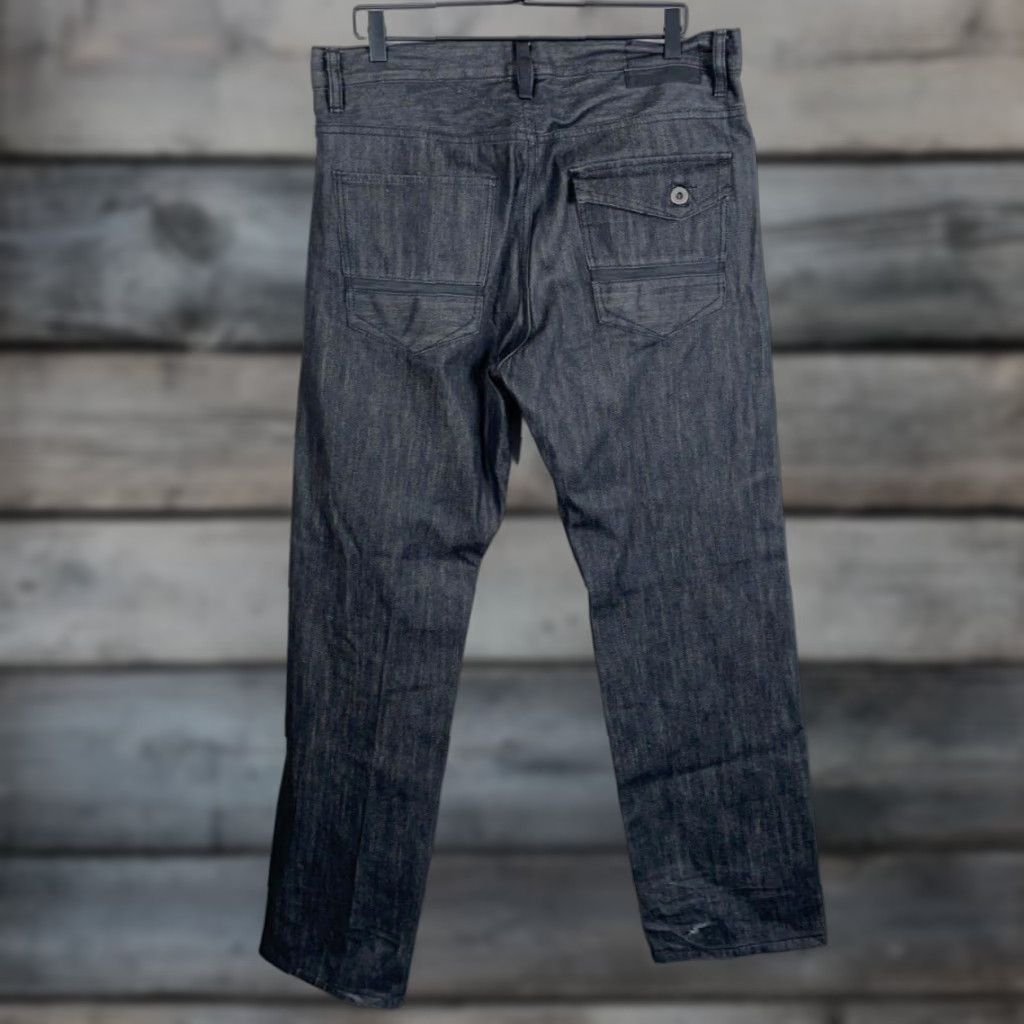 Sean John VINTAGE Sean John Men's Jeans Straight Leg Baggy Fit 36x33 Black Denim 90s Hip Hop Style Size US 36 / EU 52 - 1 Thumbnail