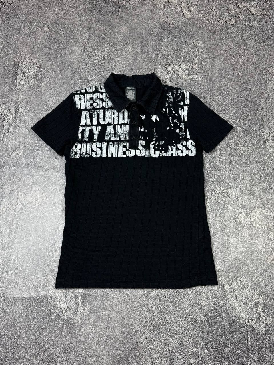 If Six Was Nine Y2K Gothic Graphic Print Alt Polo 2000s Size US S / EU 44-46 / 1 - 1 Thumbnail