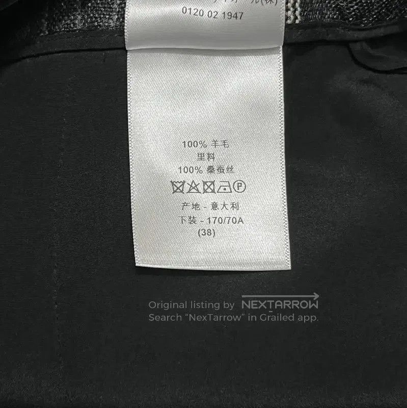 Dior Dior Pleated Wool Skirt in Dark Gray . Size 26" / US 2 / IT 38 - 7 Thumbnail