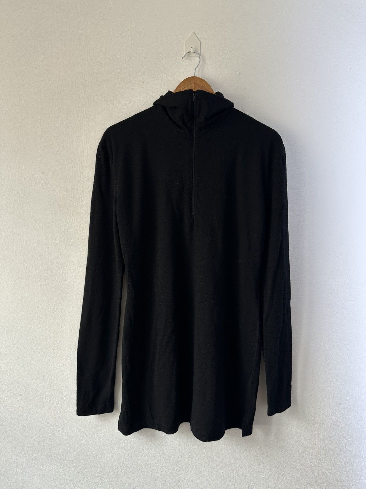 Yohji Yamamoto Yohji Yamamoto Laine Wool Half Zipper Size US M / EU 48-50 / 2 - 2 Thumbnail