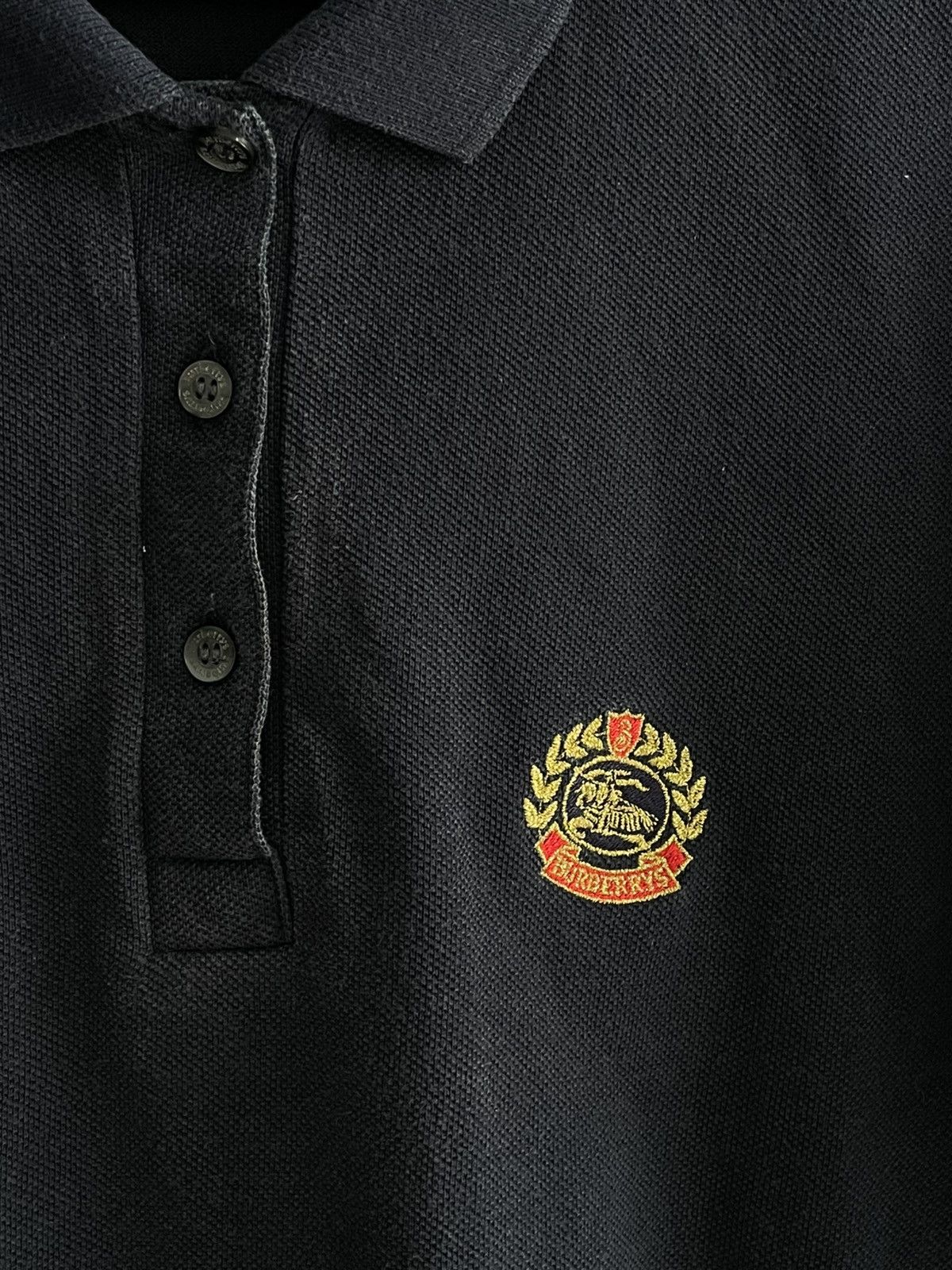 Burberry × Designer × Vintage Vintage Burberrys Polo Buttons Ups t shirt Luxury Size US XL / EU 56 / 4 - 8 Thumbnail