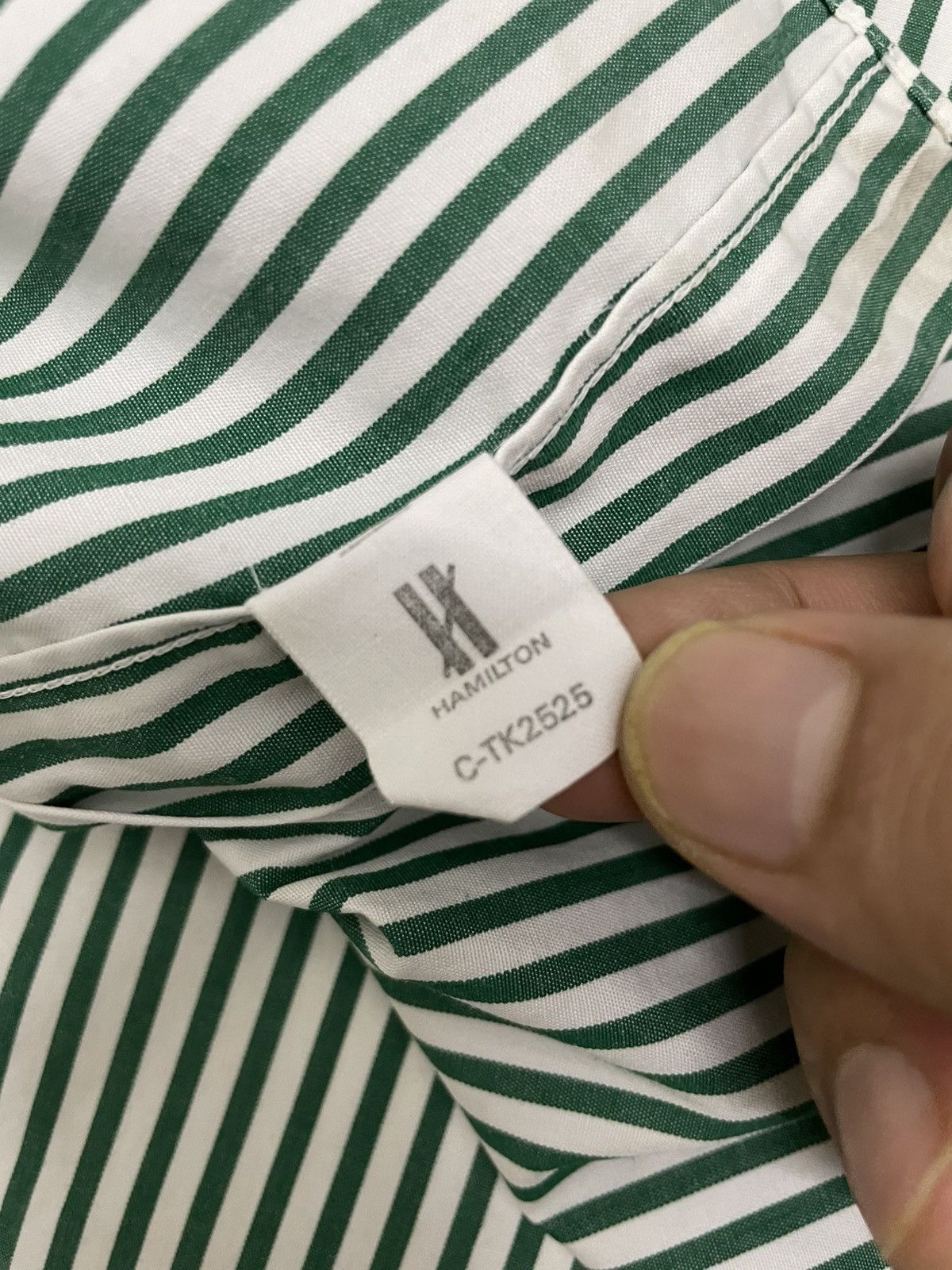 Issey Miyake Striped Design Shirt