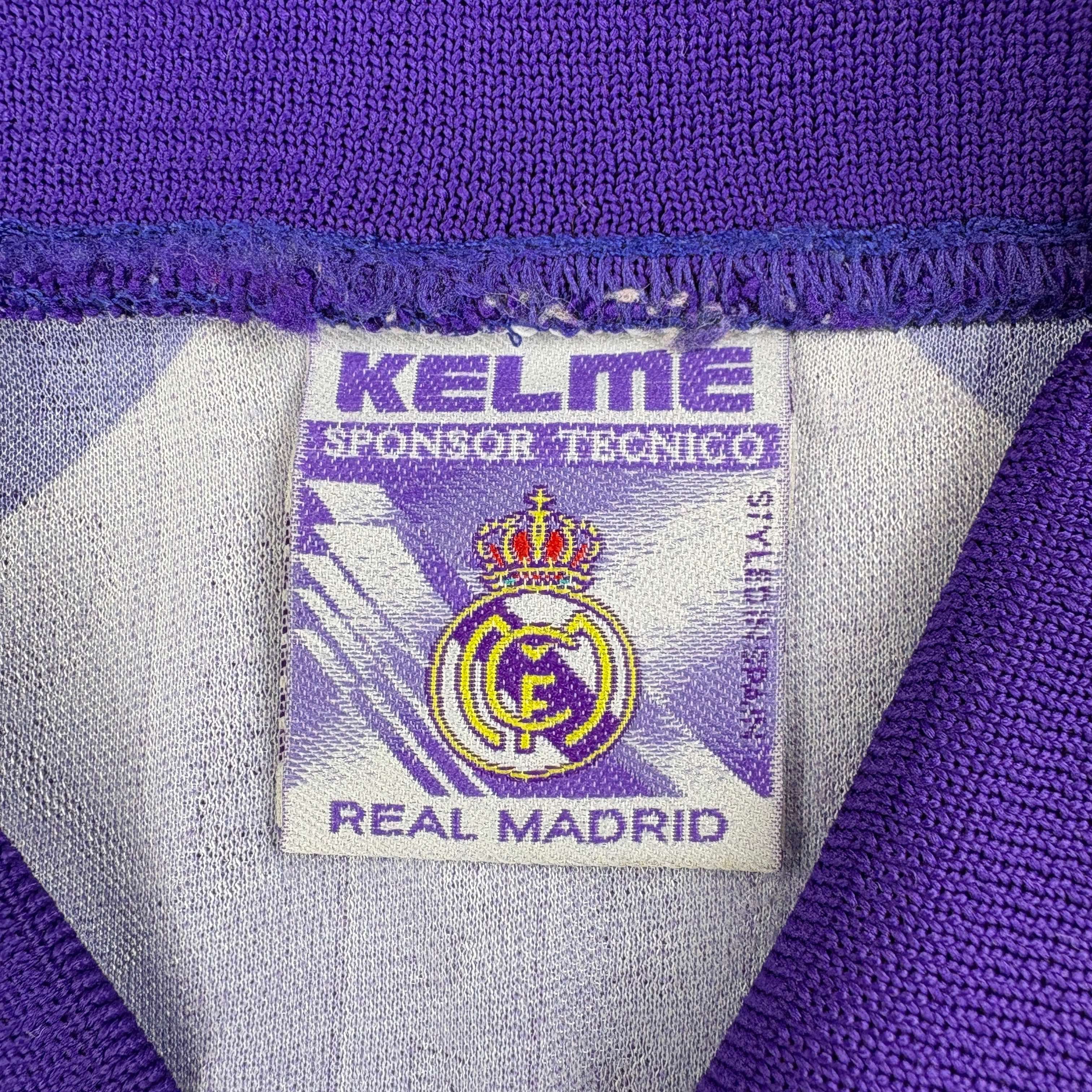 Other Real Madrid 1996-97 Kelme away football jersey shirt size L Size US L / EU 52-54 / 3 - 4 Thumbnail