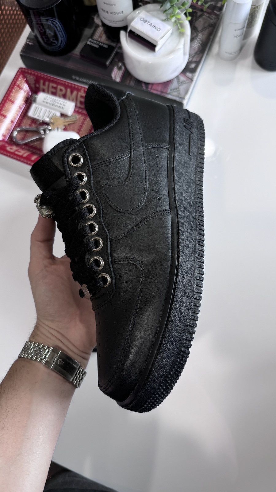 Chrome Hearts CHROME HEARTS AIR FORCE 1 Size US 11 / EU 44 - 10 Thumbnail