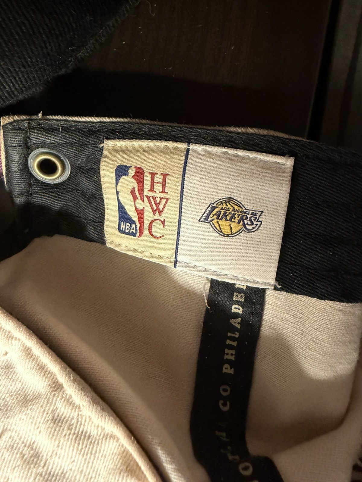 Mitchell & Ness Lakers 1987 Champion Hat Size ONE SIZE - 4 Thumbnail