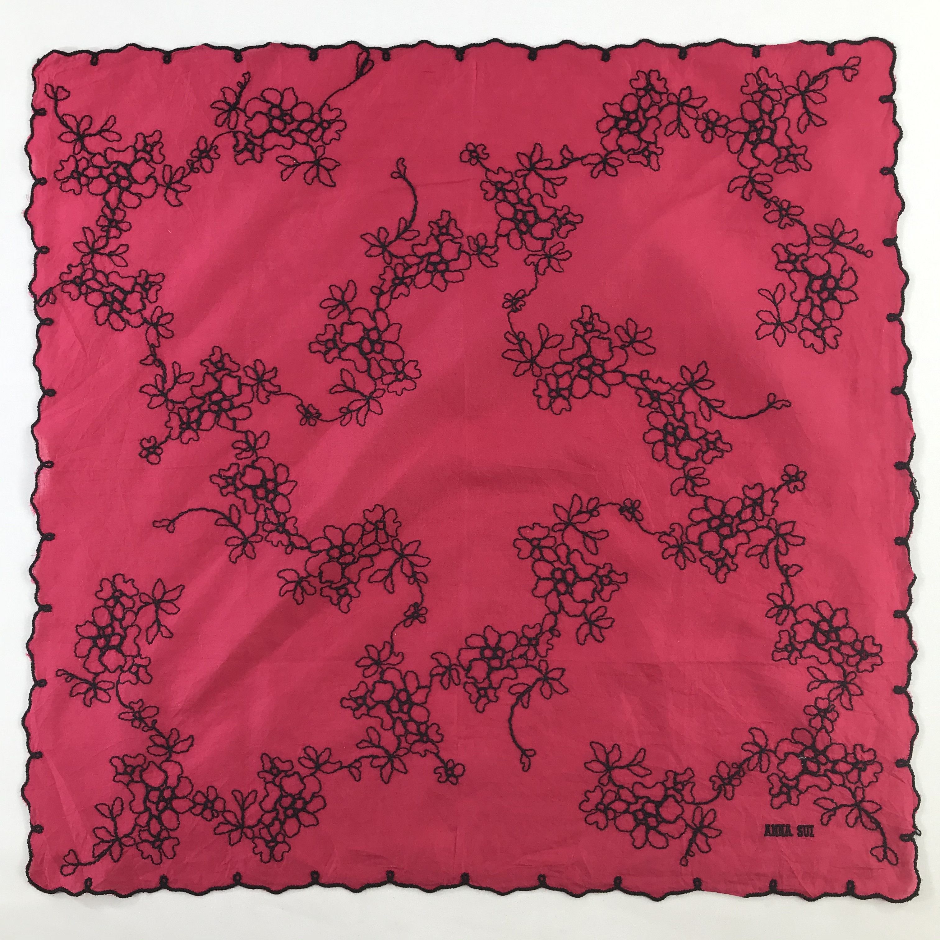 Anna Sui × Vintage Anna Sui Neckerchief / Bandana / Handkerchief Size ONE SIZE - 3 Thumbnail
